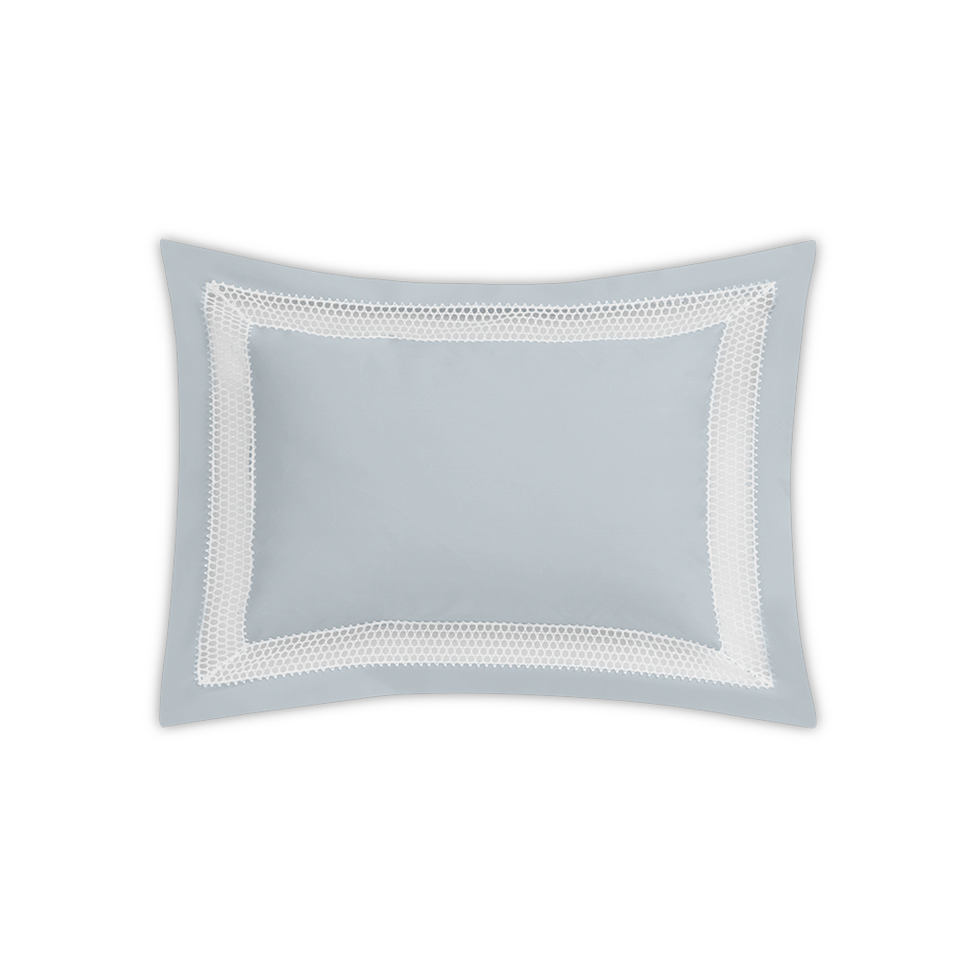 Clear Image of Matouk Cecily Boudoir Sham in Pool Color