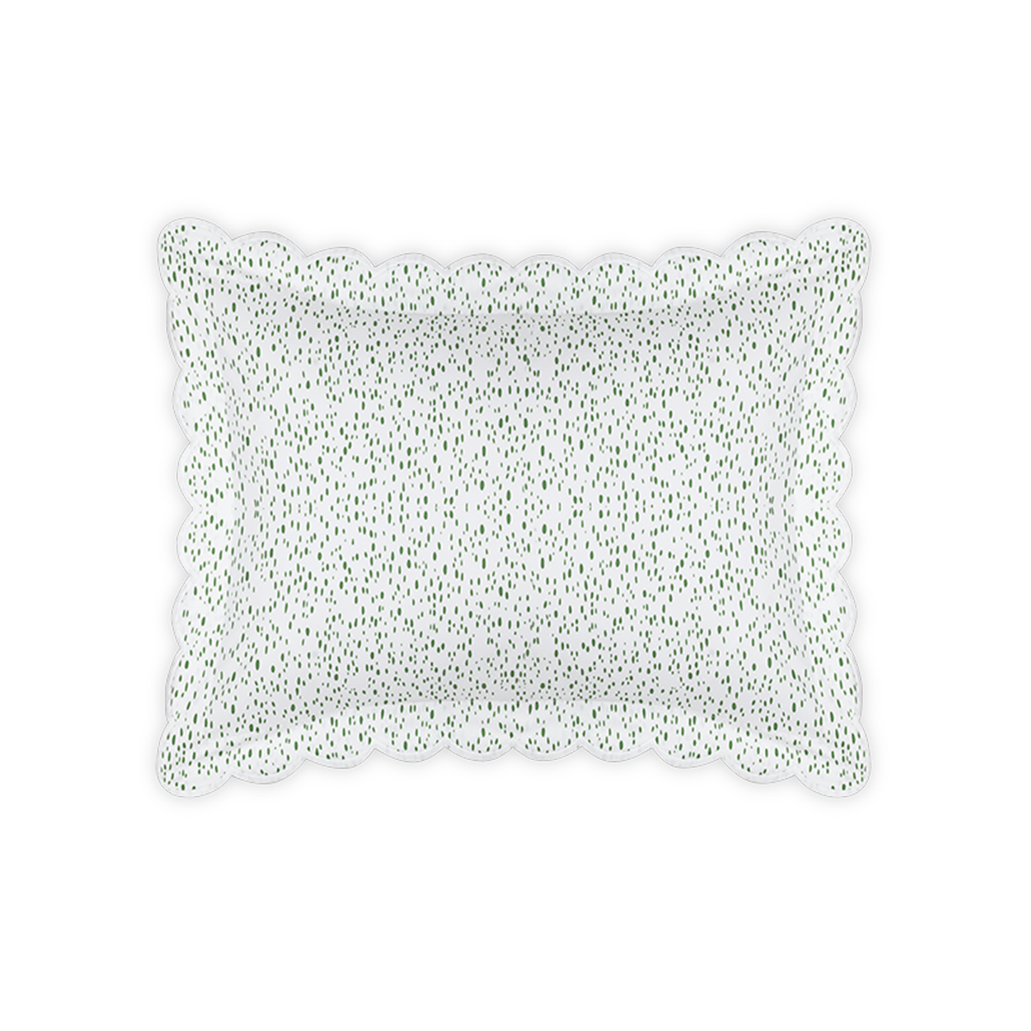 Boudoir Sham of Matouk Celine Bedding in Grass Color