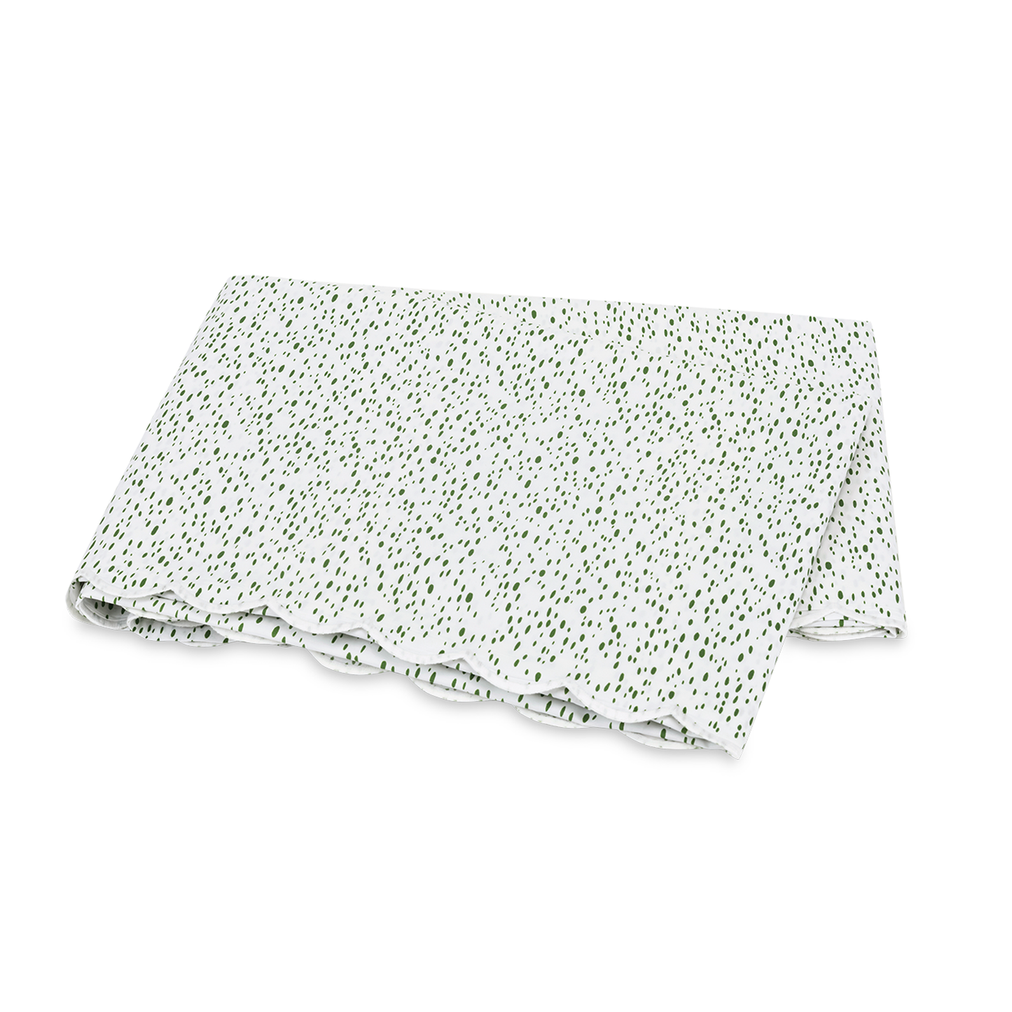 Flat Sheet of Matouk Celine Bedding in Grass Color