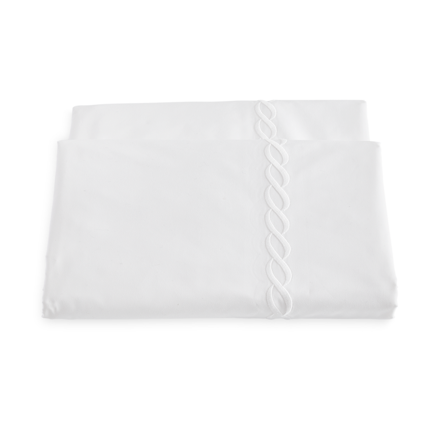 Matouk Classic Chain Bedding - White