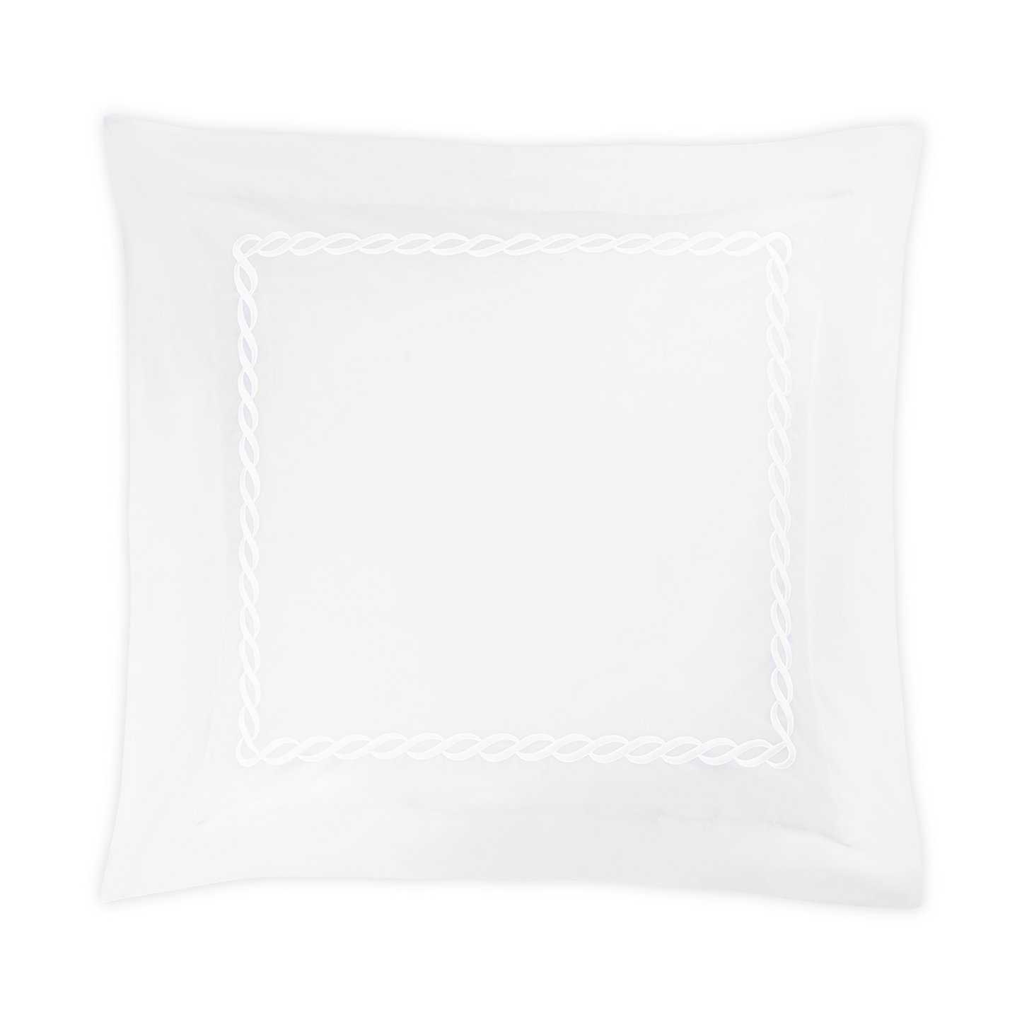 Matouk Classic Chain Bedding - White