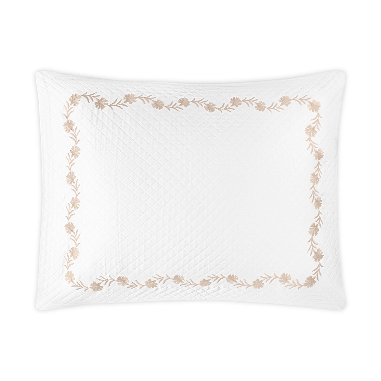 Matouk Daphne Matelasse Bedding Sham Dune Silo