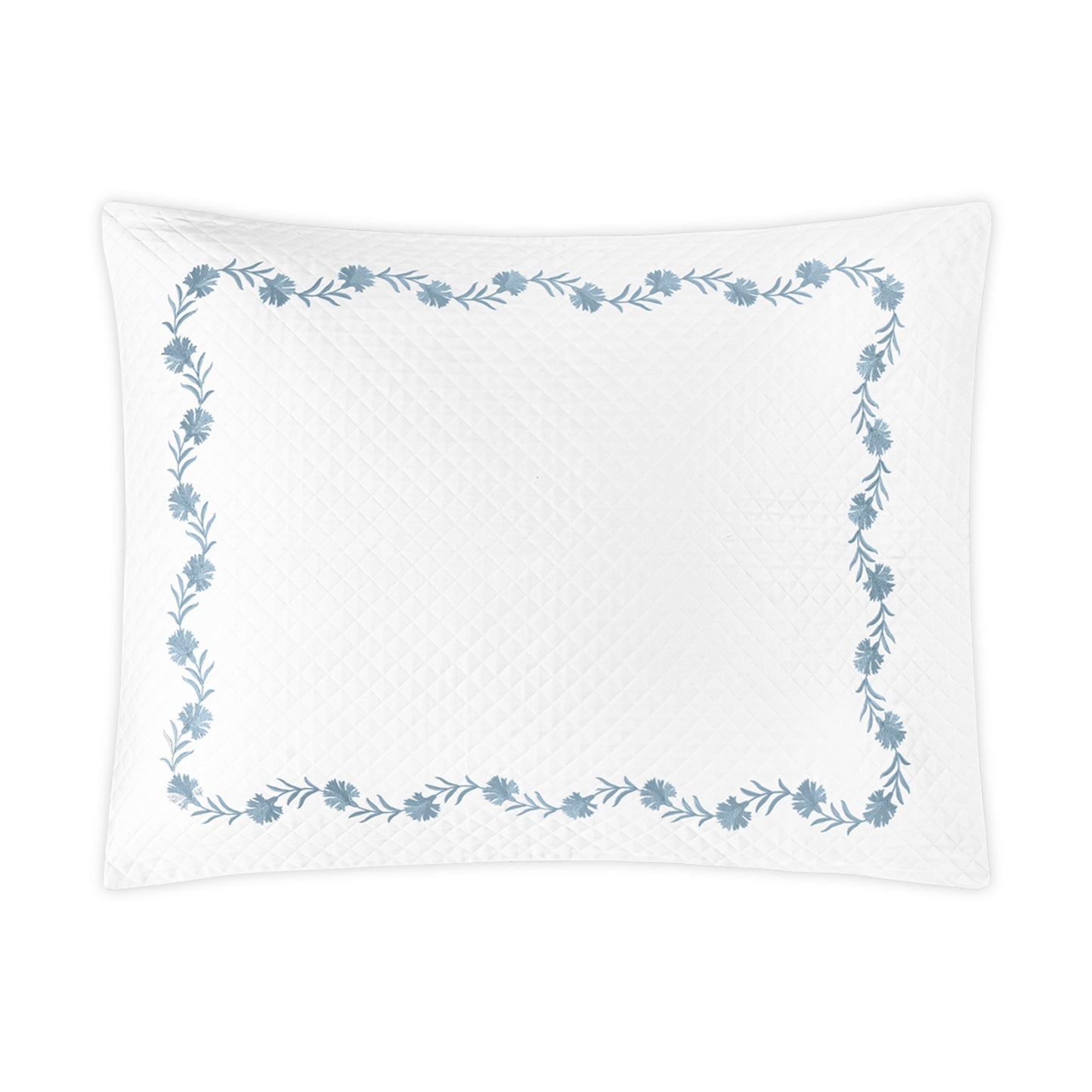 Matouk Daphne Matelasse Bedding Sham Dune Silo