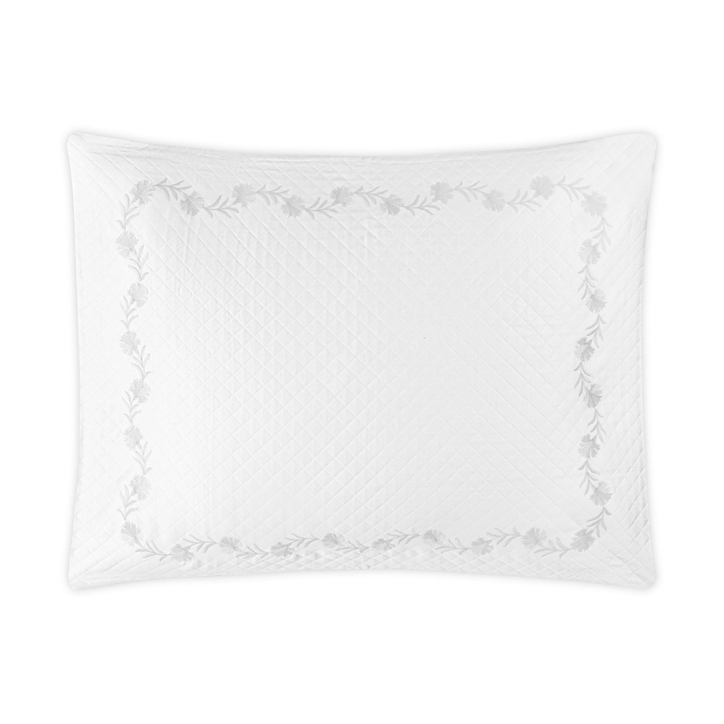 Matouk Daphne Matelasse Bedding Sham Dune Silo