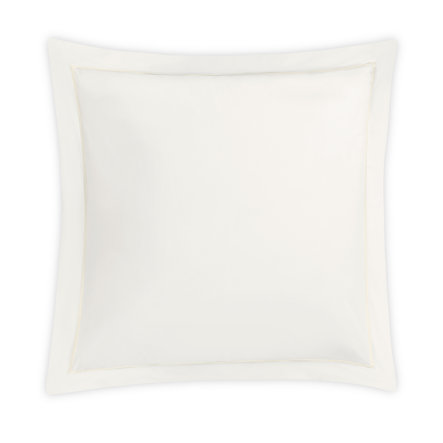Euro Sham of Matouk Gatsby Bedding Ivory Ivory Color