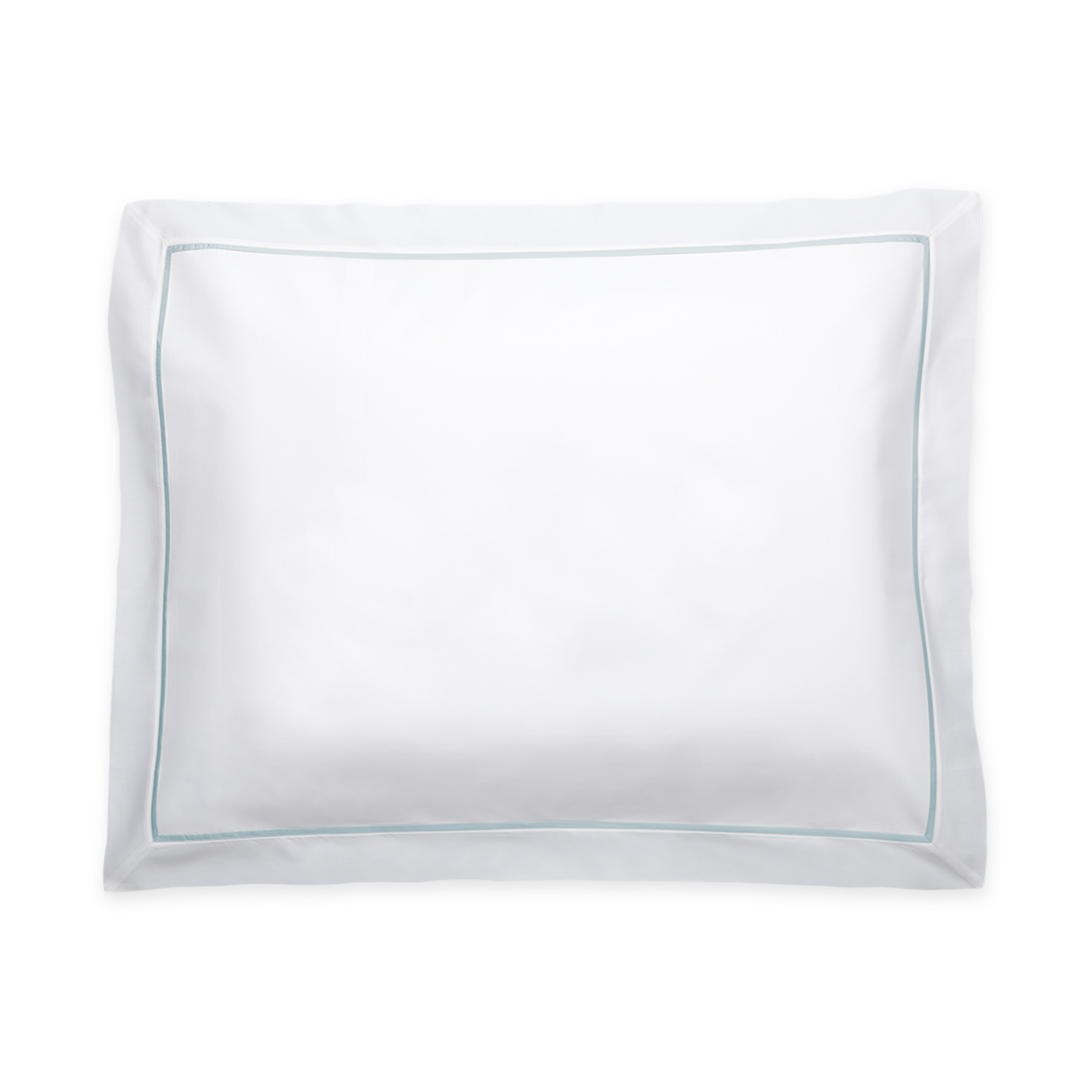 Standard Sham of Matouk Gatsby Bedding Pool Color