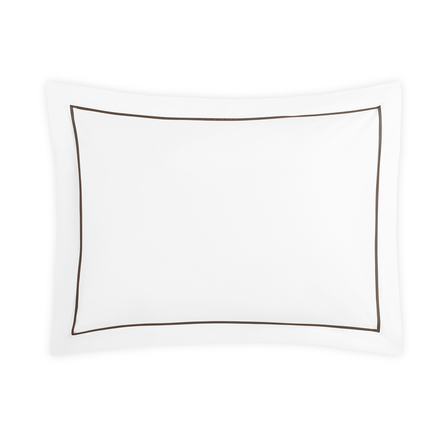 Standard Sham of Matouk Gatsby Bedding Sable Color