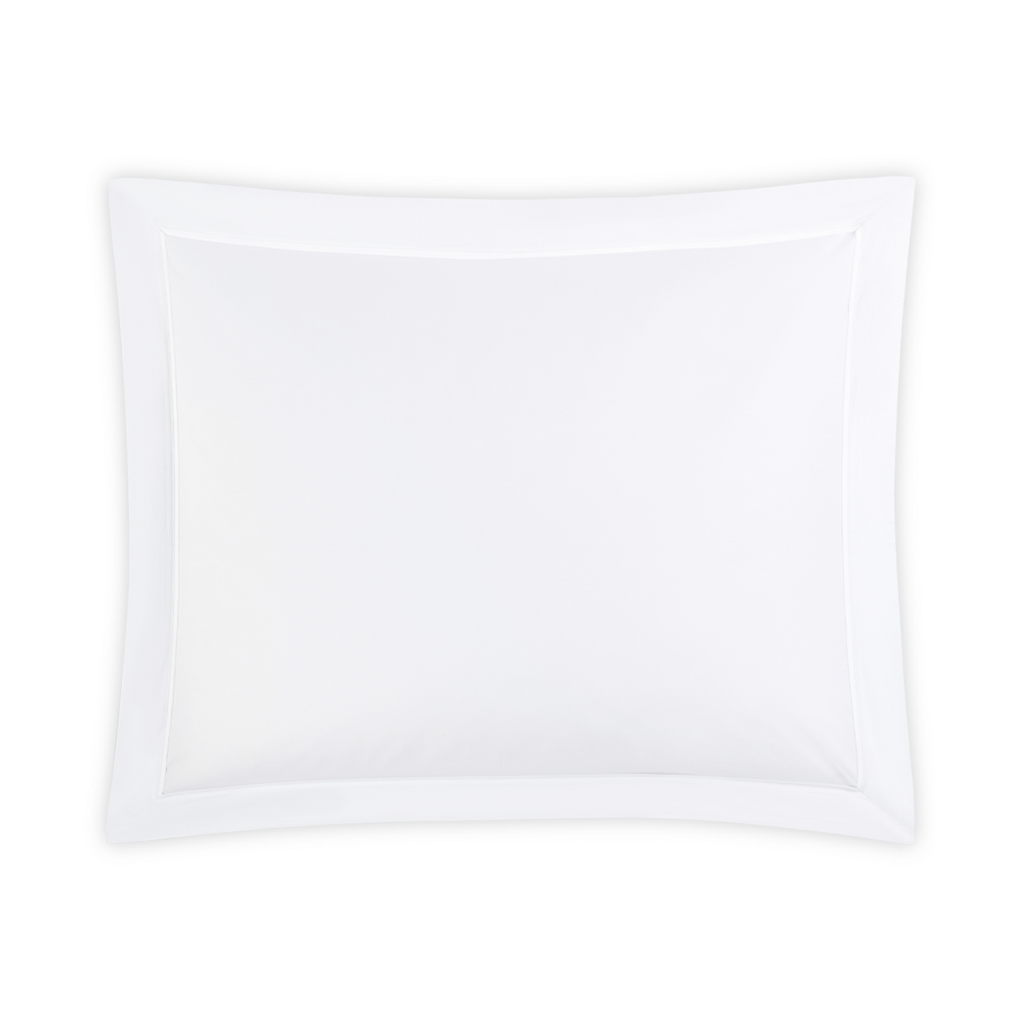 Standard Sham of Matouk Gatsby Bedding White Color