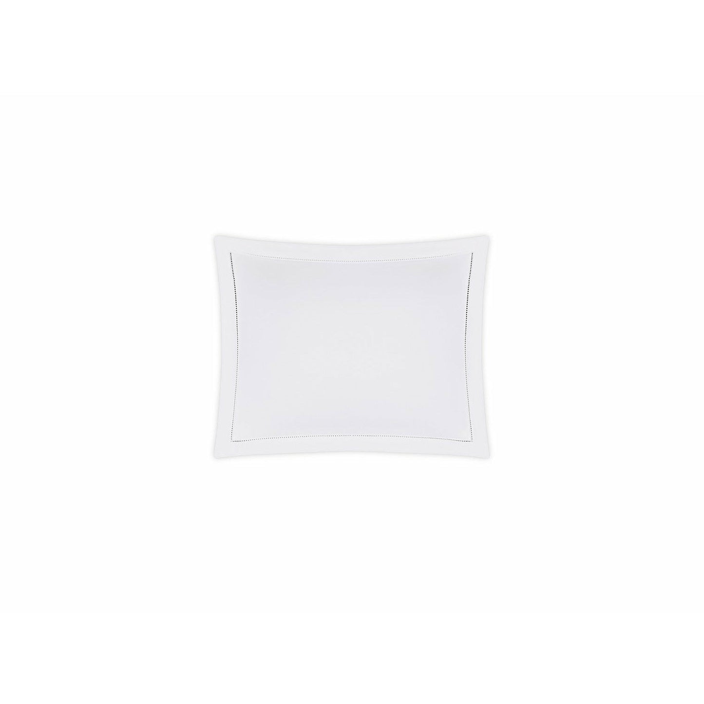 Matouk Gatsby Hemstitch Bedding Boudoir Sham White Fine Linens