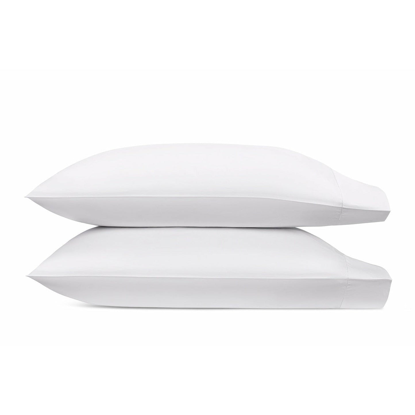 Matouk Gatsby Hemstitch Bedding Pillowcases White Fine Linens