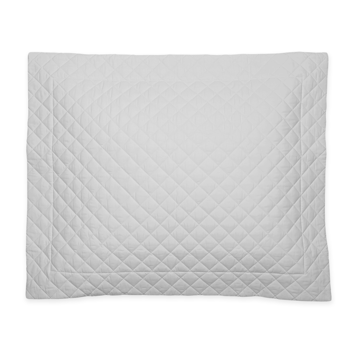 Sham of Matouk Gemma Bedding in Silver Color