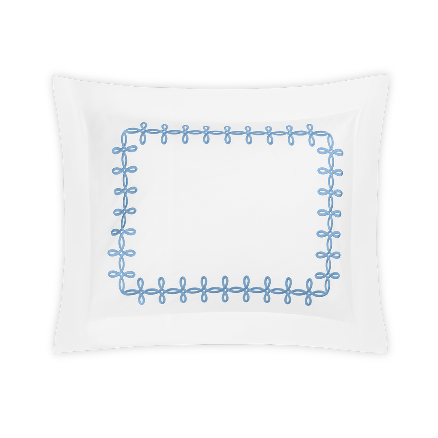 Standard Sham of Matouk Gordian Knot Bedding Ocean Color