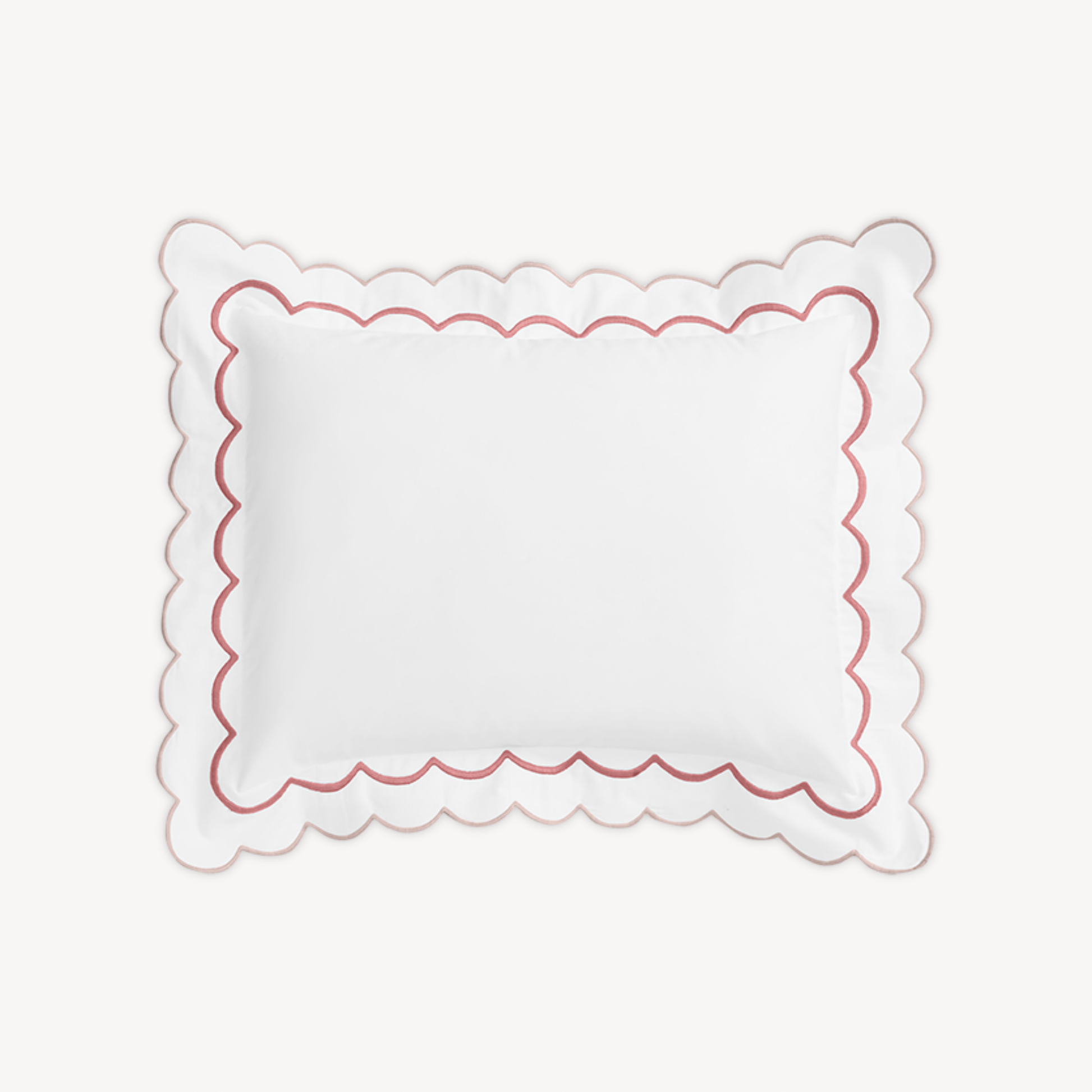 Boudoir Sham of Matouk India Bedding in Blush Color