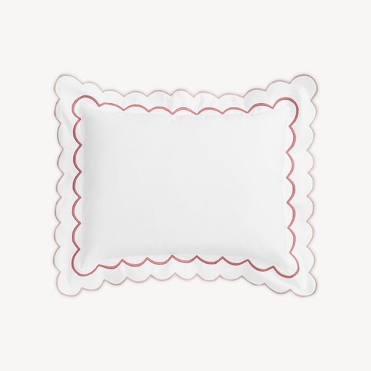 Boudoir Sham of Matouk India Bedding in Blush Color