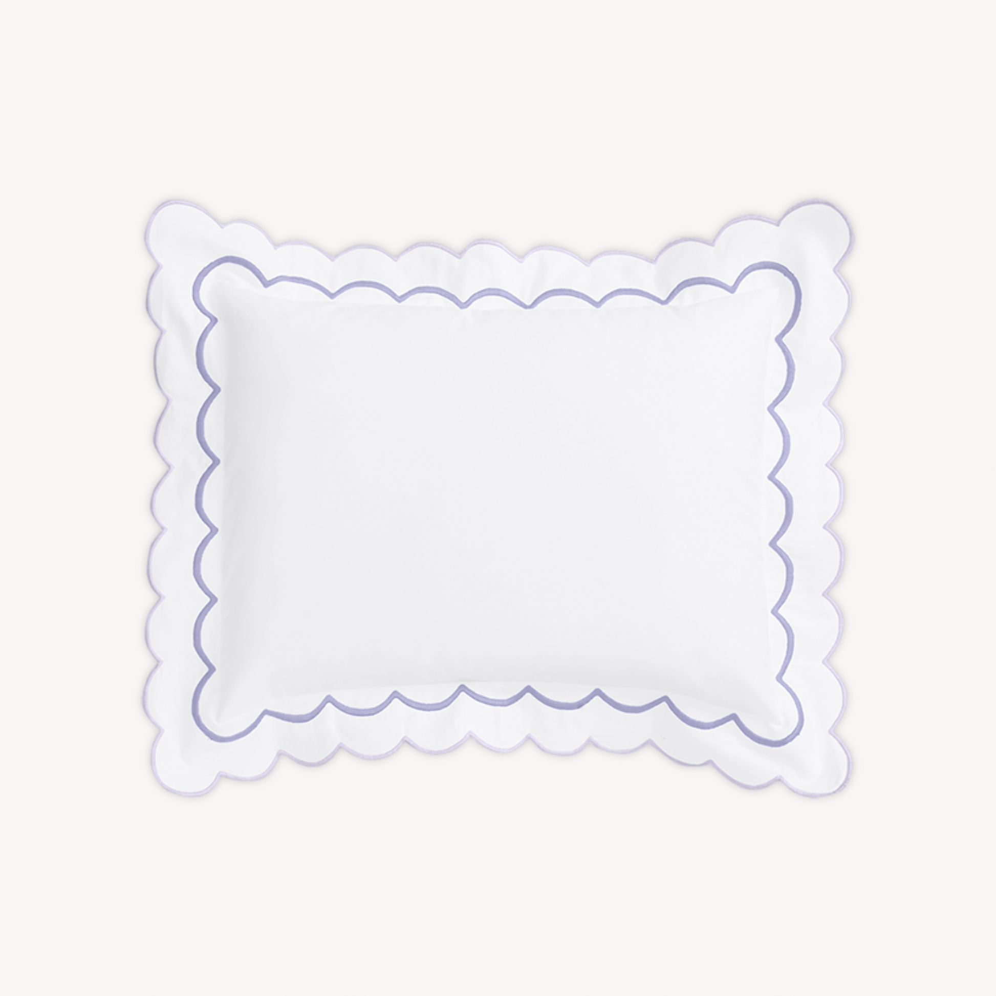 Boudoir Sham of Matouk India Bedding in Lilac Color