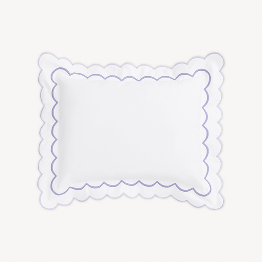 Boudoir Sham of Matouk India Bedding in Lilac Color