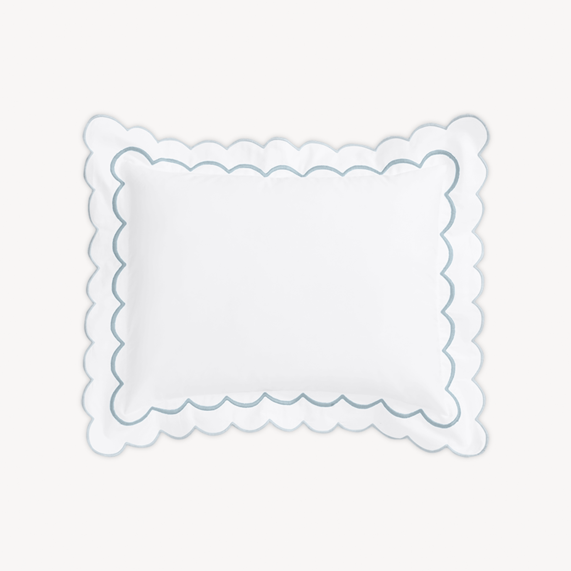 Boudoir Sham of Matouk India Bedding in Pool Color