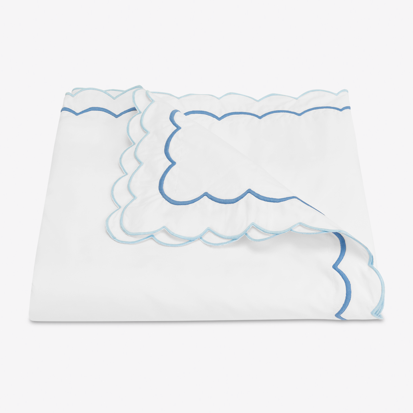 Duvet Cover of Matouk India Bedding in Azure Color