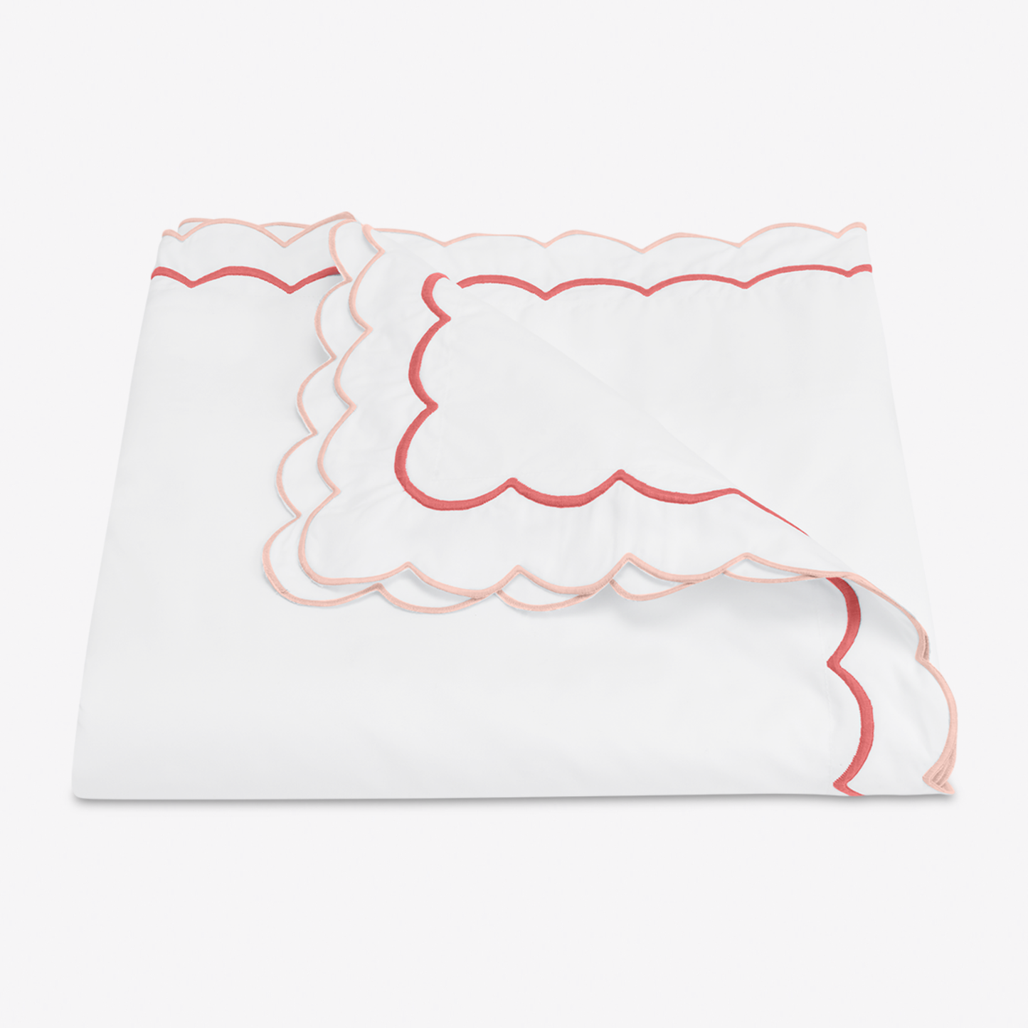 Duvet Cover of Matouk India Bedding in Blush Color