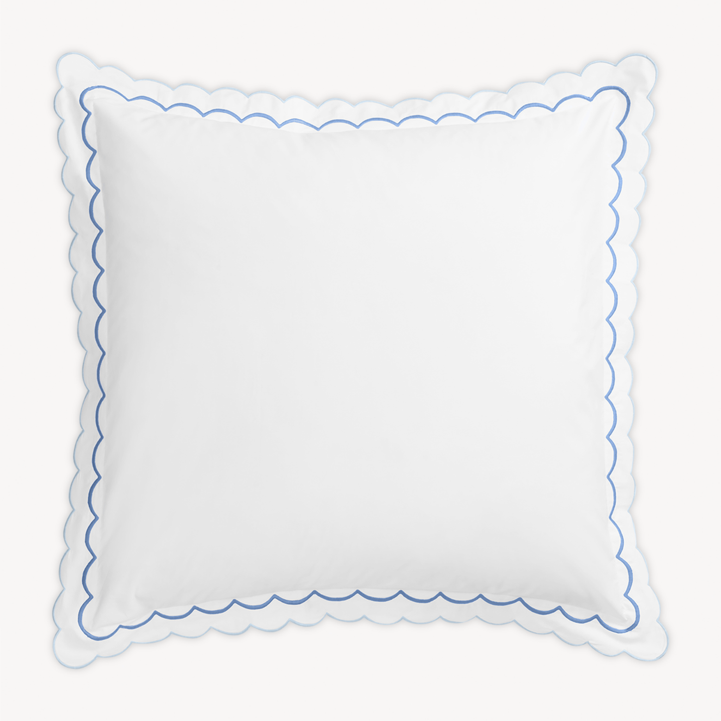 Euro Sham of Matouk India Bedding in Azure Color