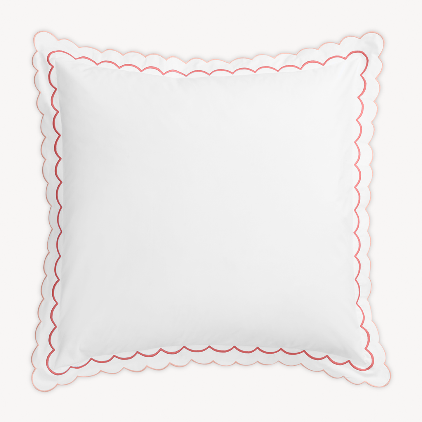 Euro Sham of Matouk India Bedding in Blush Color