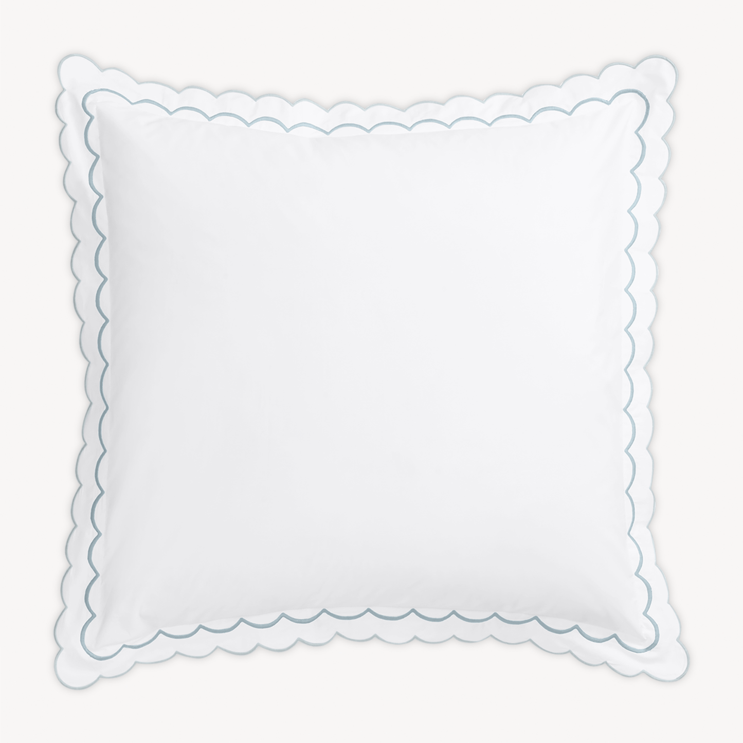 Euro Sham of Matouk India Bedding in Pool Color