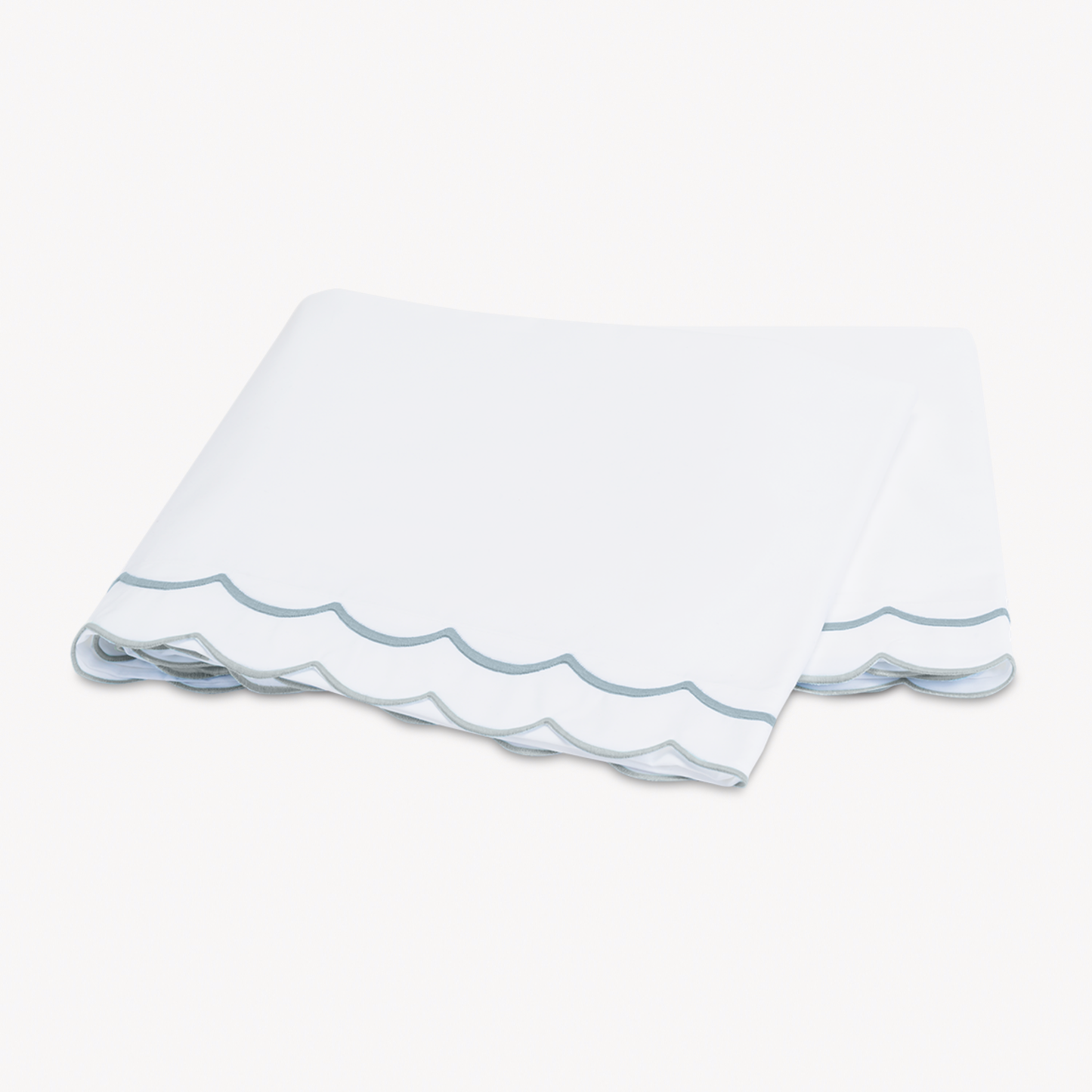 Flat Sheet of Matouk India Bedding in Pool Color