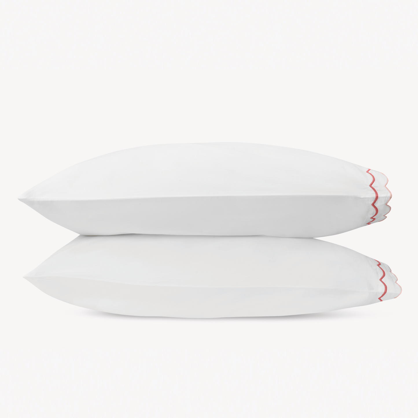 Pair of Pillowcase of Matouk India Bedding in Blush Color