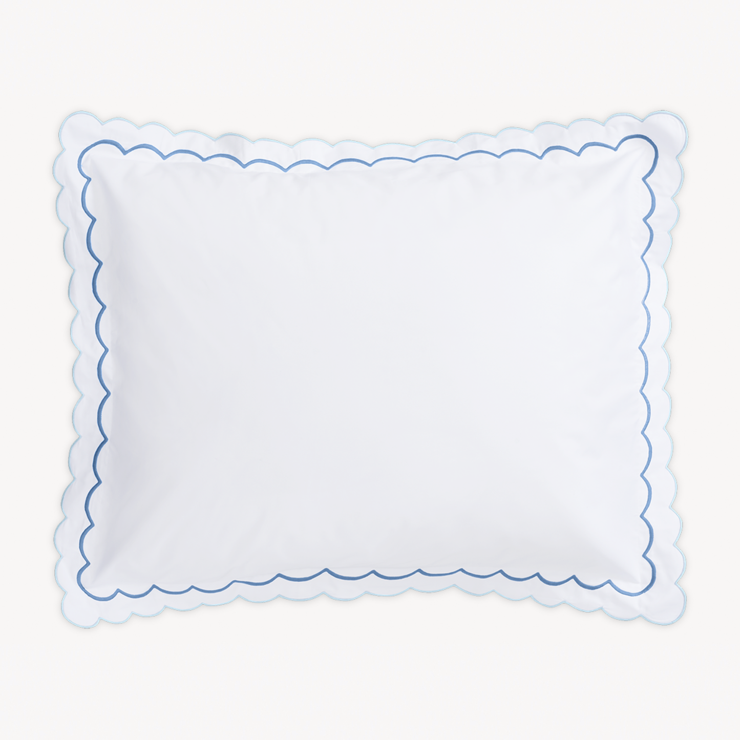 Sham of Matouk India Bedding in Azure Color