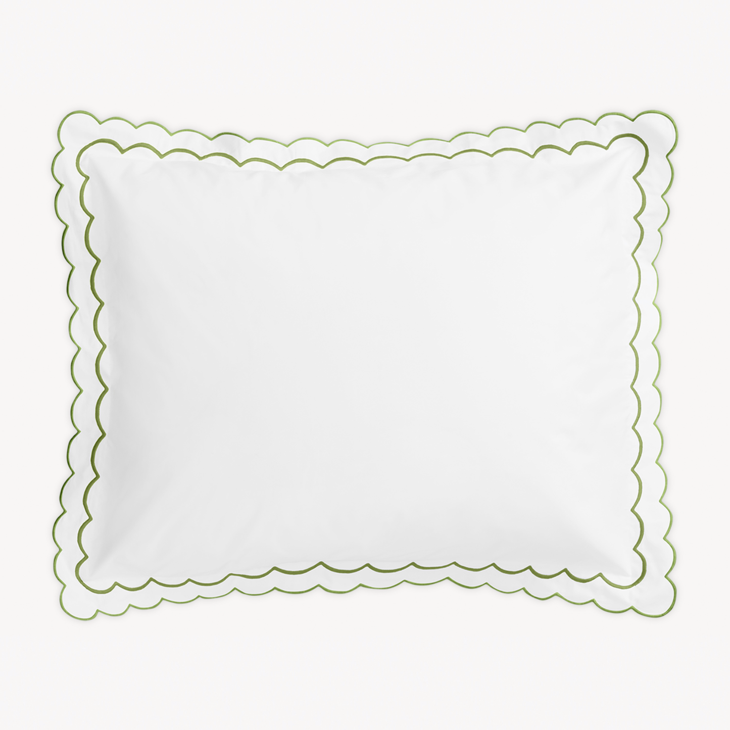 Sham of Matouk India Bedding in Grass Color