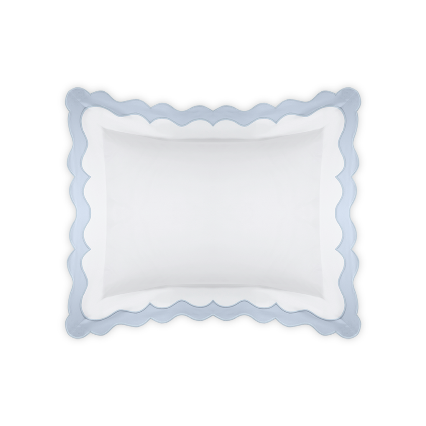 Boudoir Sham of Matouk Lorelei Bedding in Blue Color