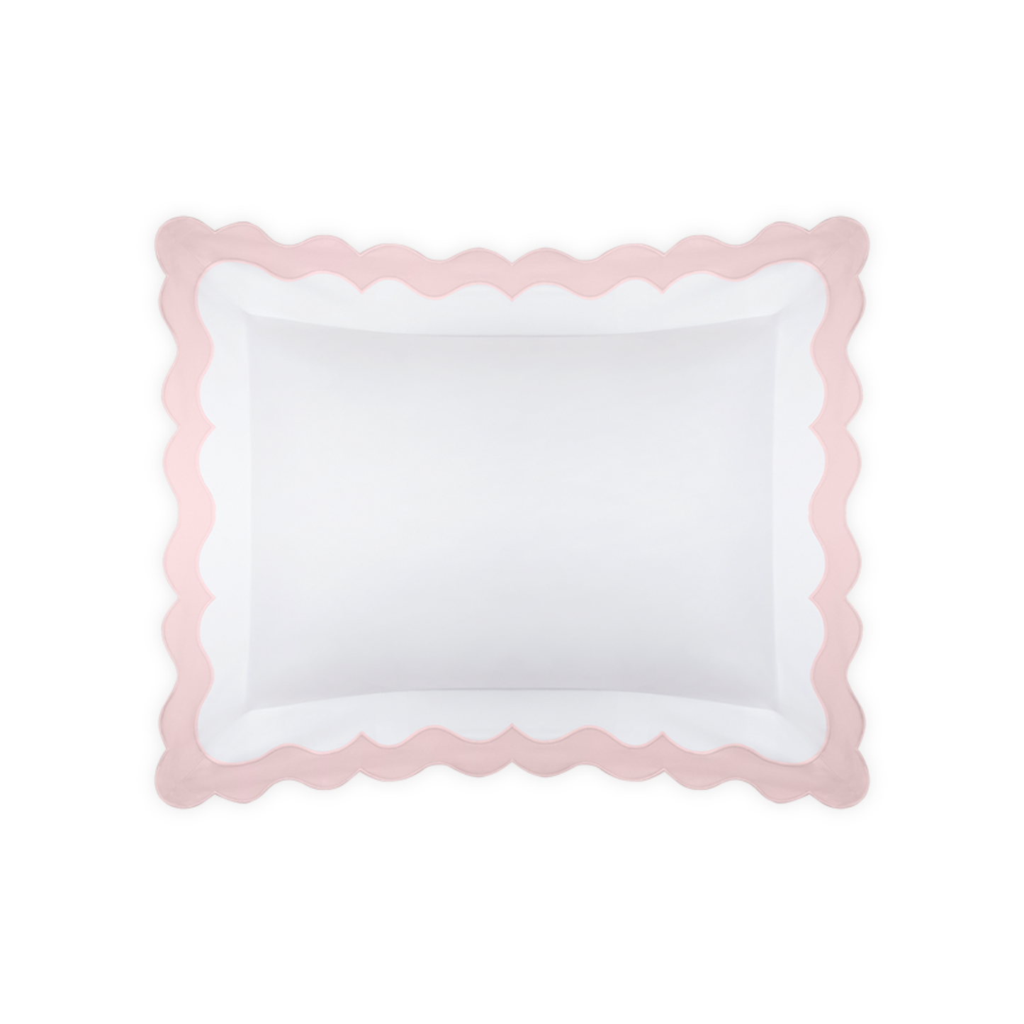 Boudoir Sham of Matouk Lorelei Bedding in Pink Color