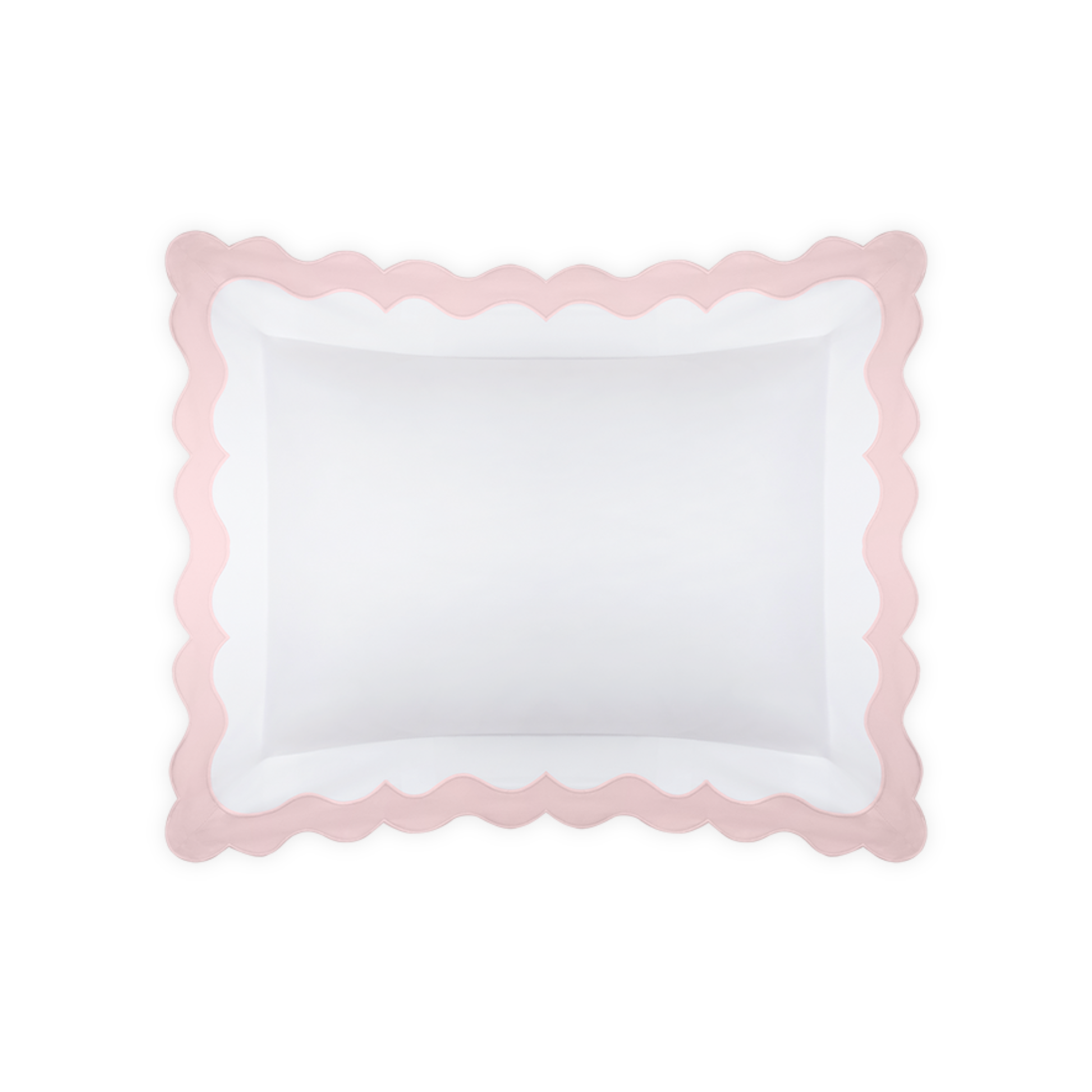 Boudoir Sham of Matouk Lorelei Bedding in Pink Color
