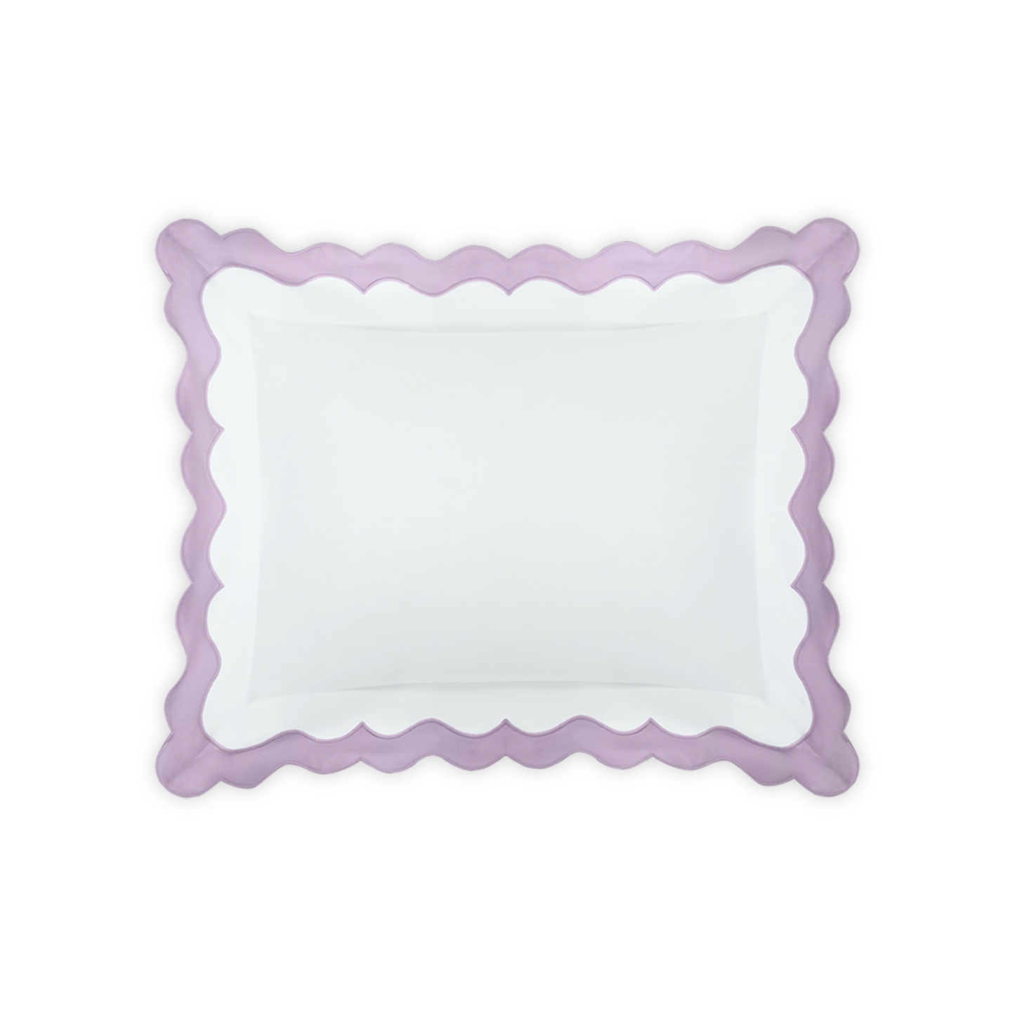 Boudoir Sham of Matouk Lorelei Bedding in Violet Color