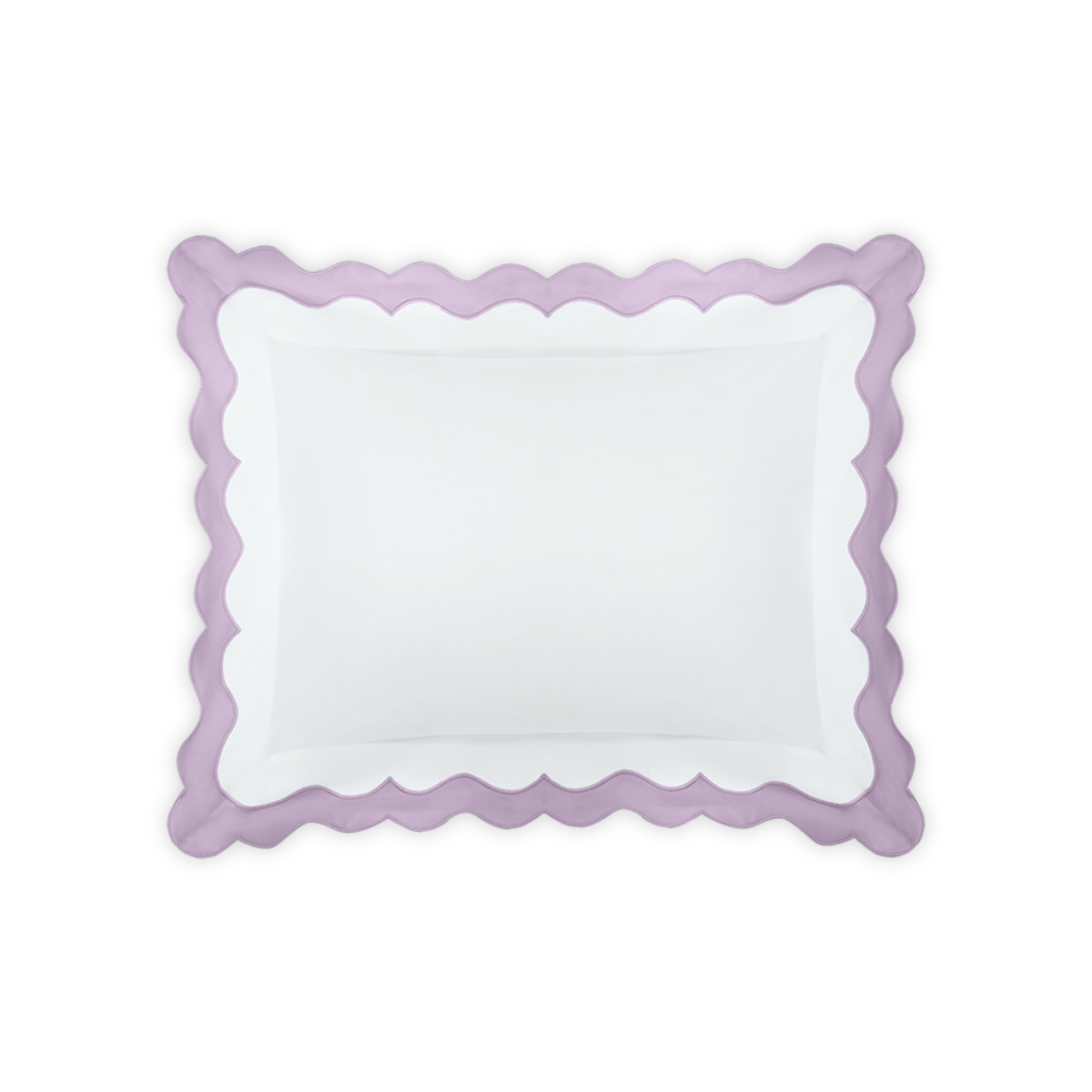 Boudoir Sham of Matouk Lorelei Bedding in Violet Color