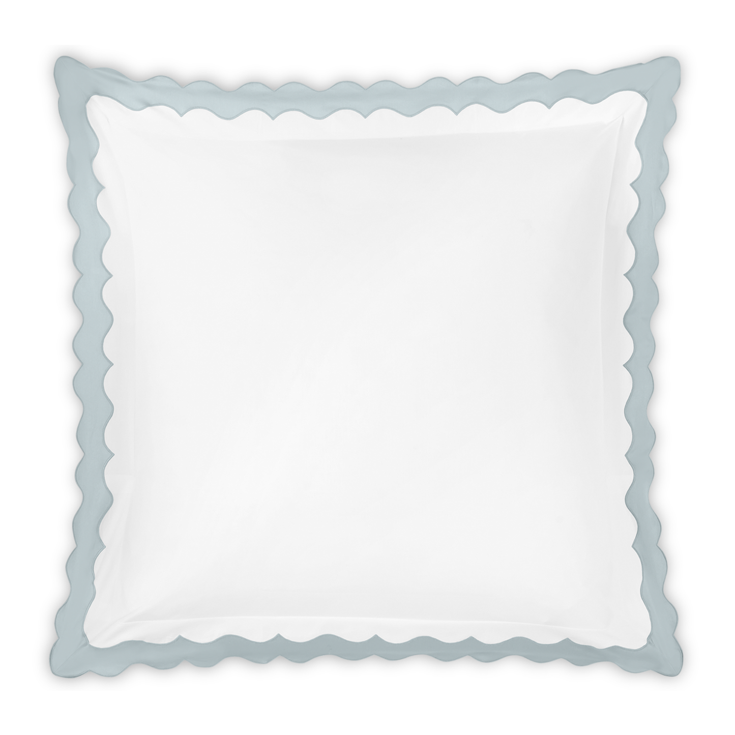 Euro Sham of Matouk Lorelei Bedding in Pool Color