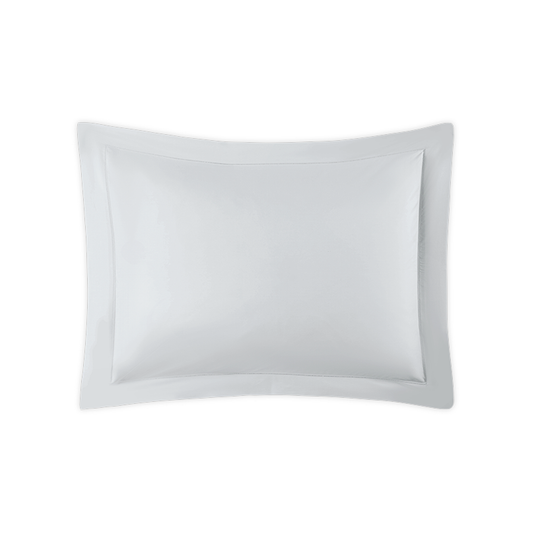 Boudoir Sham of Matouk Milano Hemstitch Bedding in Color Dove