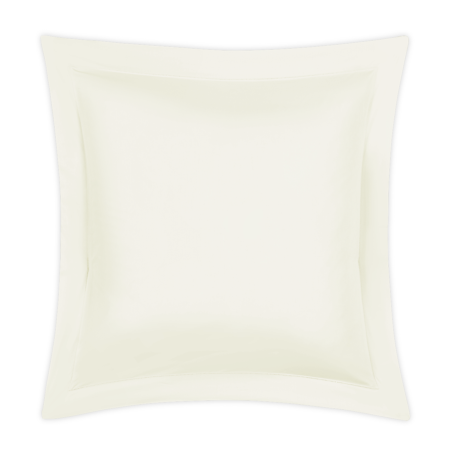 Euro Sham of Matouk Milano Hemstitch Bedding in Color Ivory