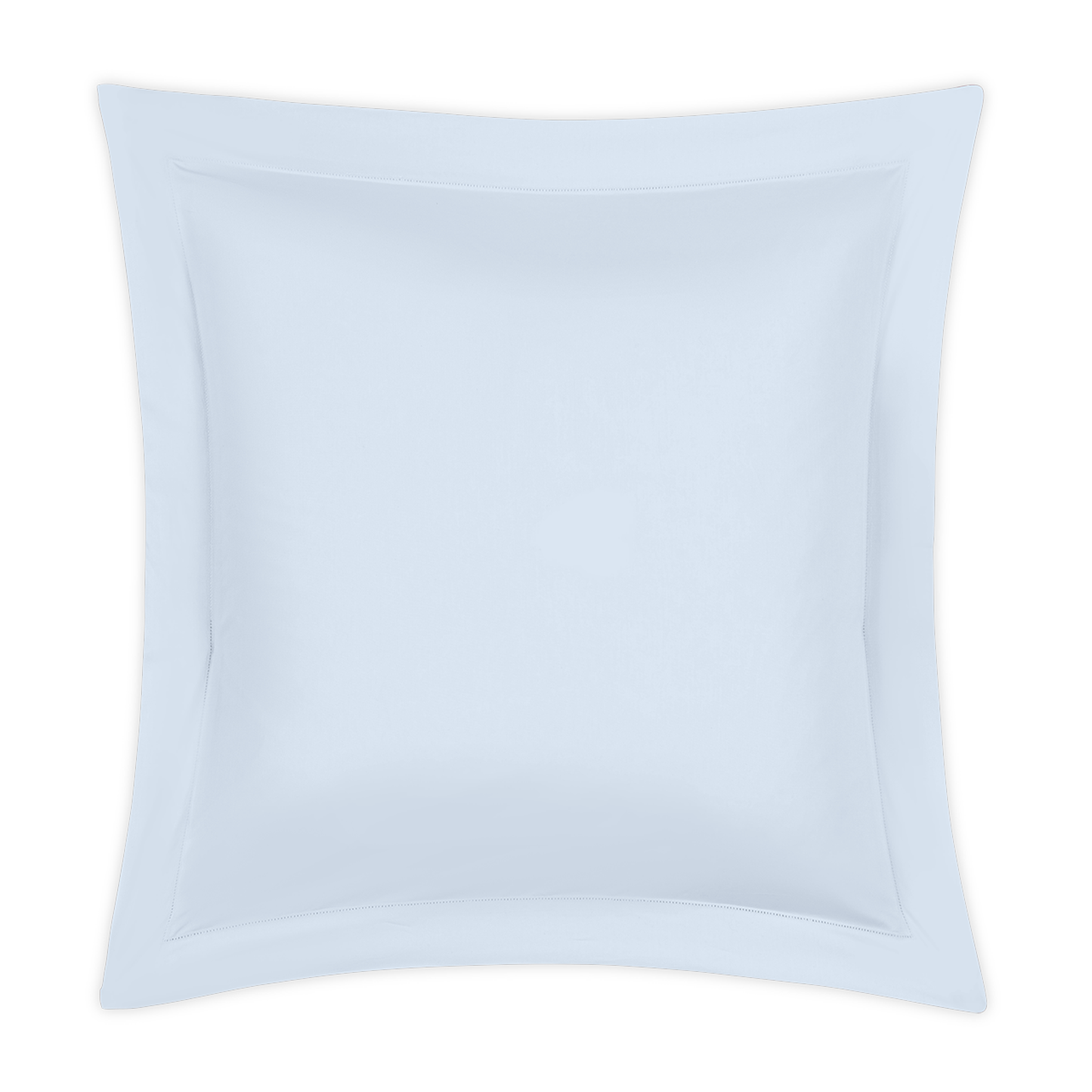 Euro Sham of Matouk Milano Hemstitch Bedding in Color Sky