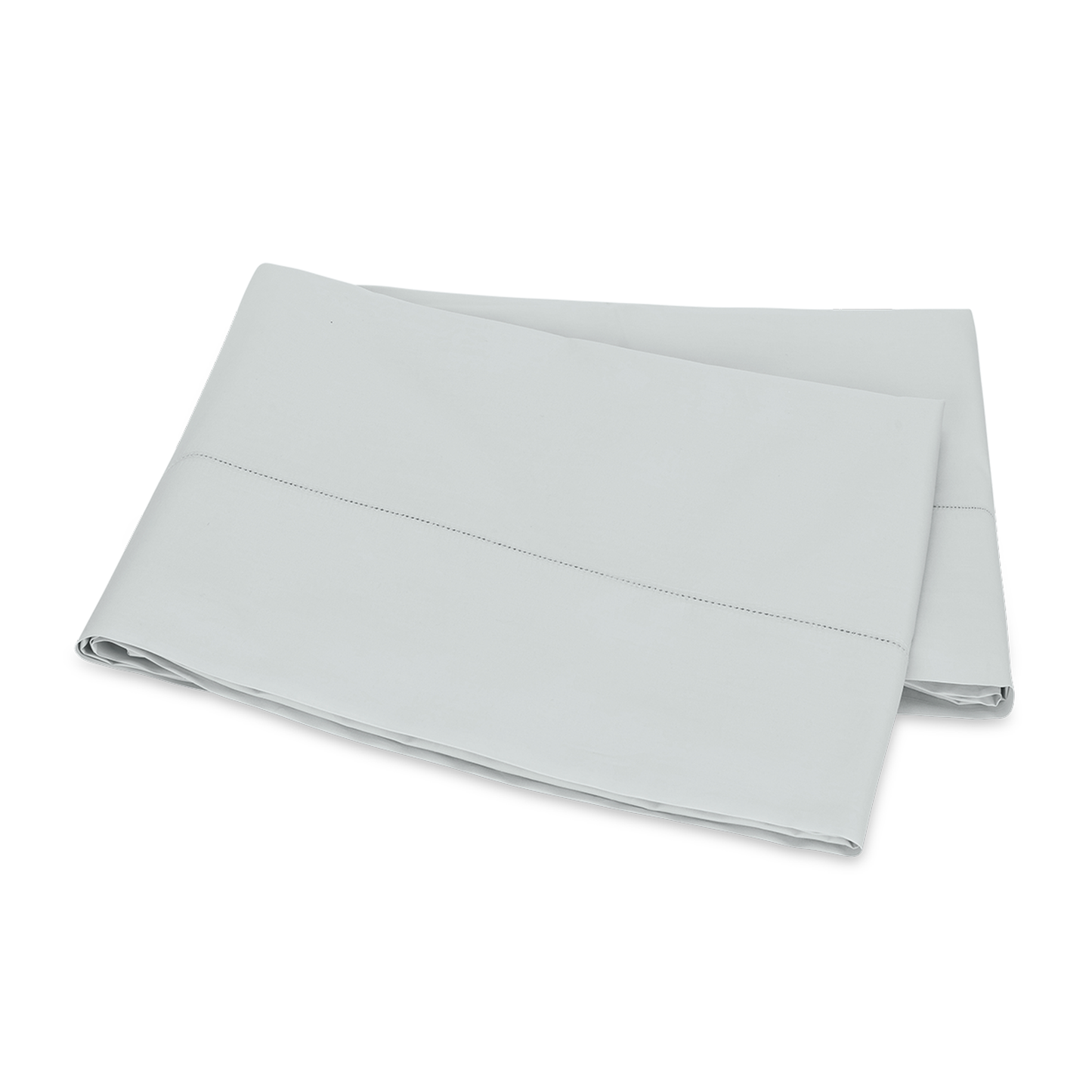 Flat Sheet of Matouk Milano Hemstitch Bedding in Color Pool