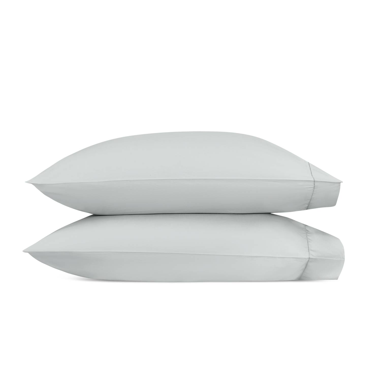 Pair of Pillowcase of Matouk Milano Hemstitch Bedding in Color Pool