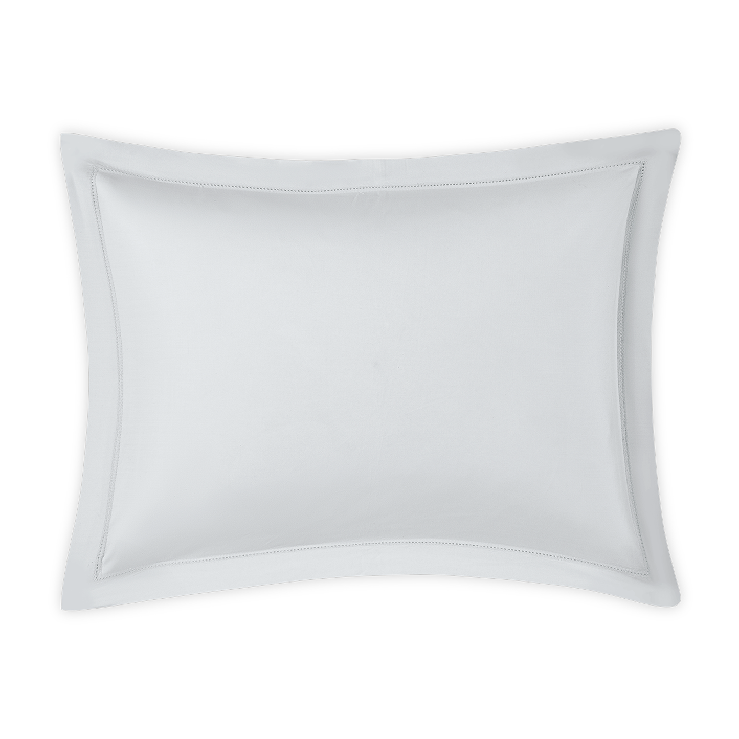 Sham of Matouk Milano Hemstitch Bedding in Color Dove