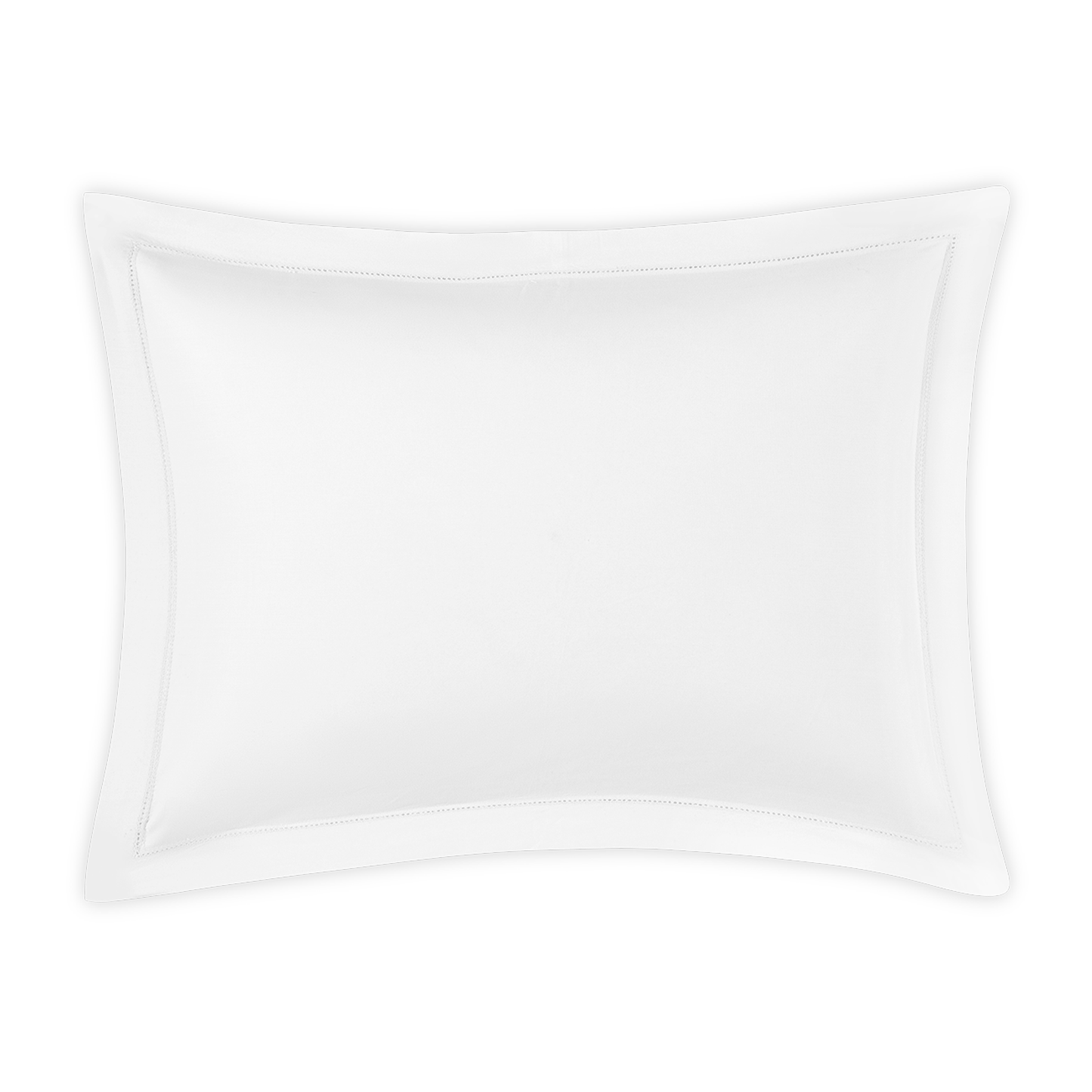 Sham of Matouk Milano Hemstitch Bedding in Color White