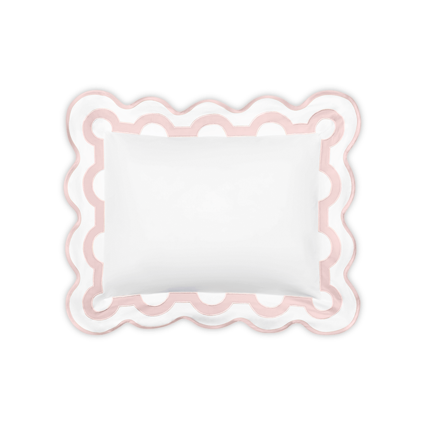 Boudoir Sham of Matouk Mirasol Collection in Pink Color