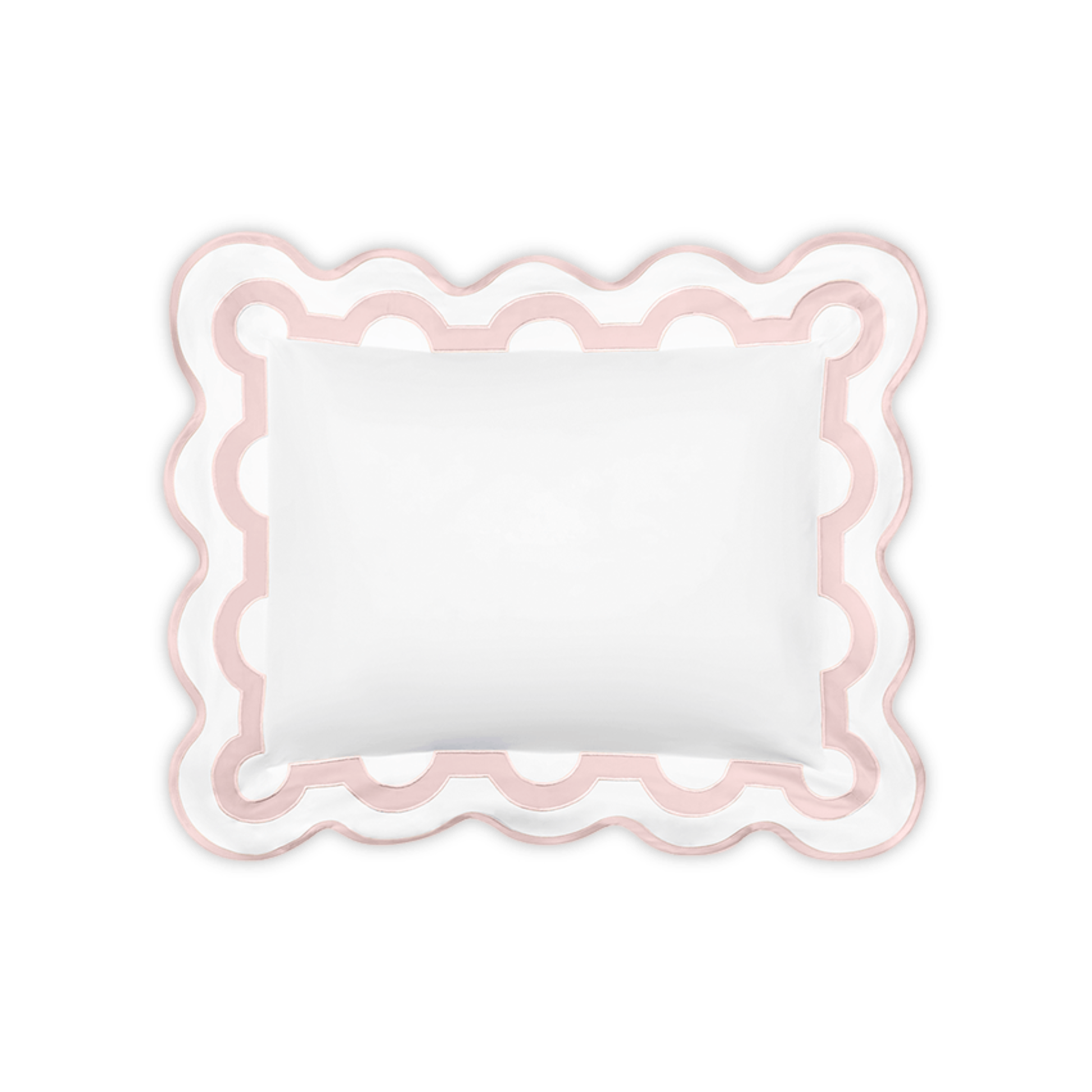 Boudoir Sham of Matouk Mirasol Collection in Pink Color