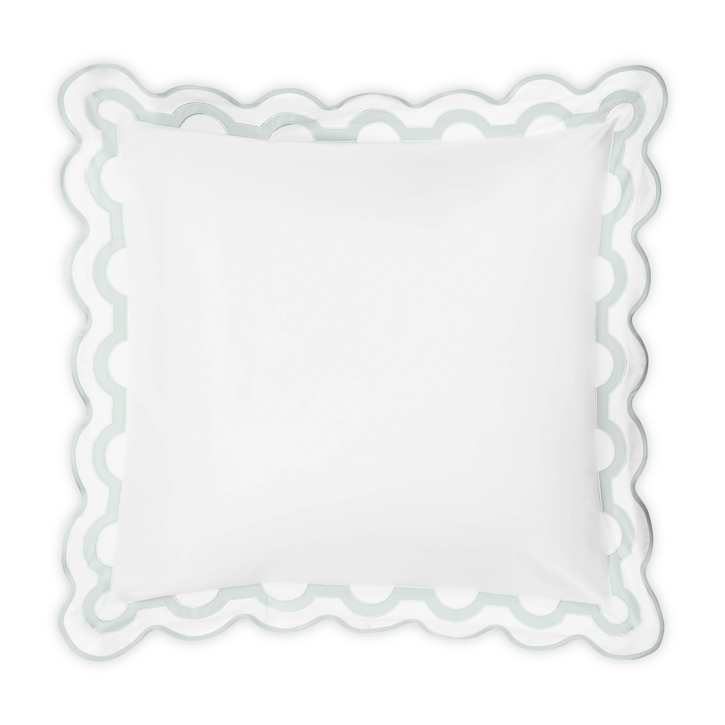 Euro Sham of Matouk Mirasol Collection in Opal Color