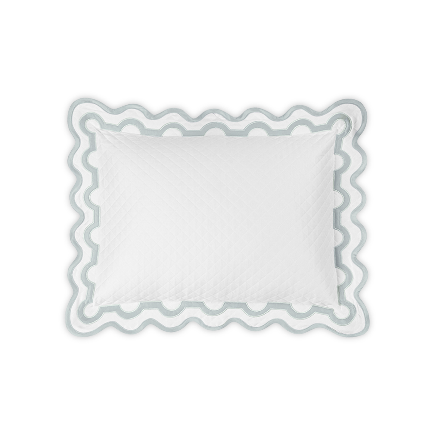 Silo of Matouk Mirasol Matelassé Bedding Boudoir Sham Pool