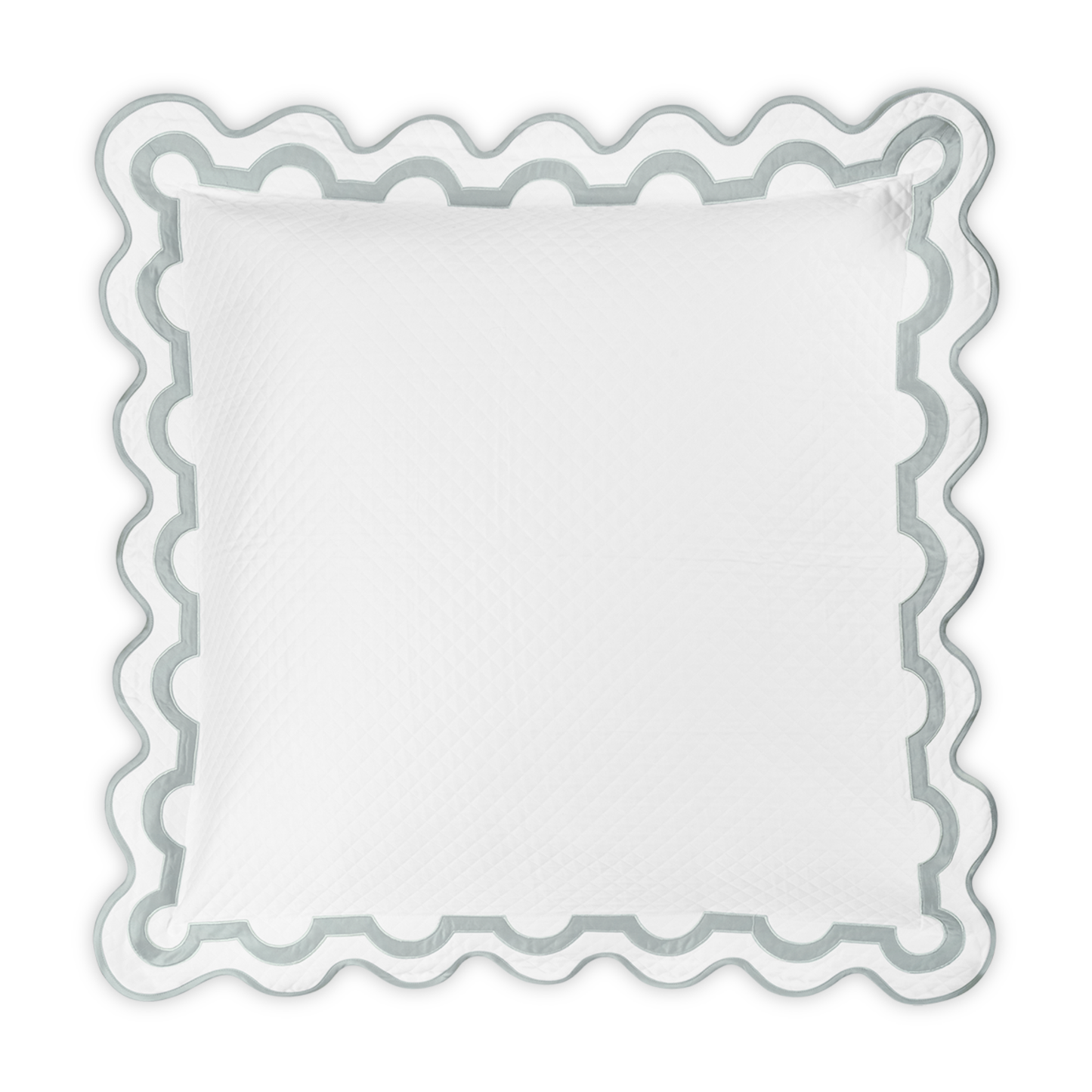 Silo of Matouk Mirasol Matelassé Bedding Euro Sham Pool