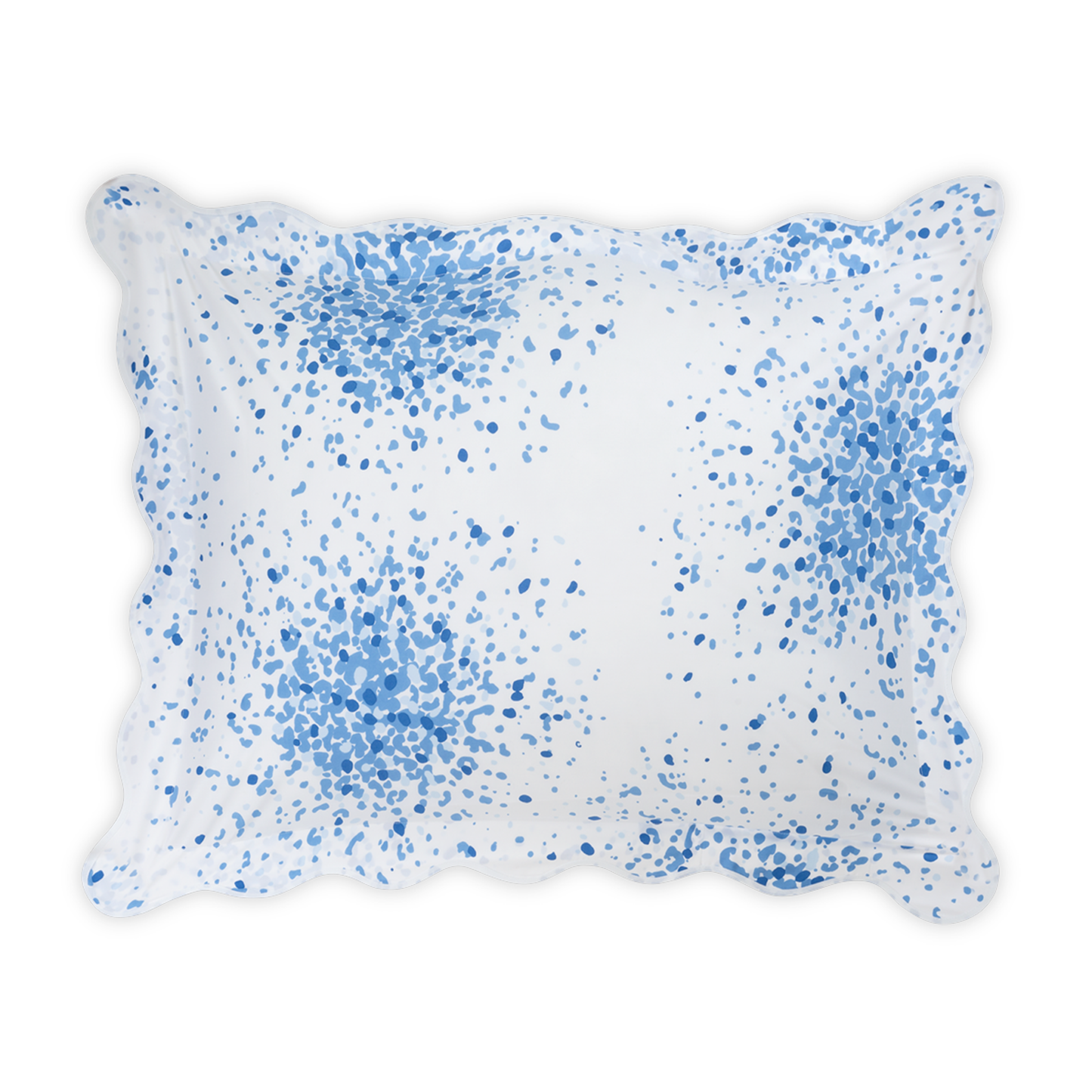 Sham of Matouk Poppy Bedding in Azure Color