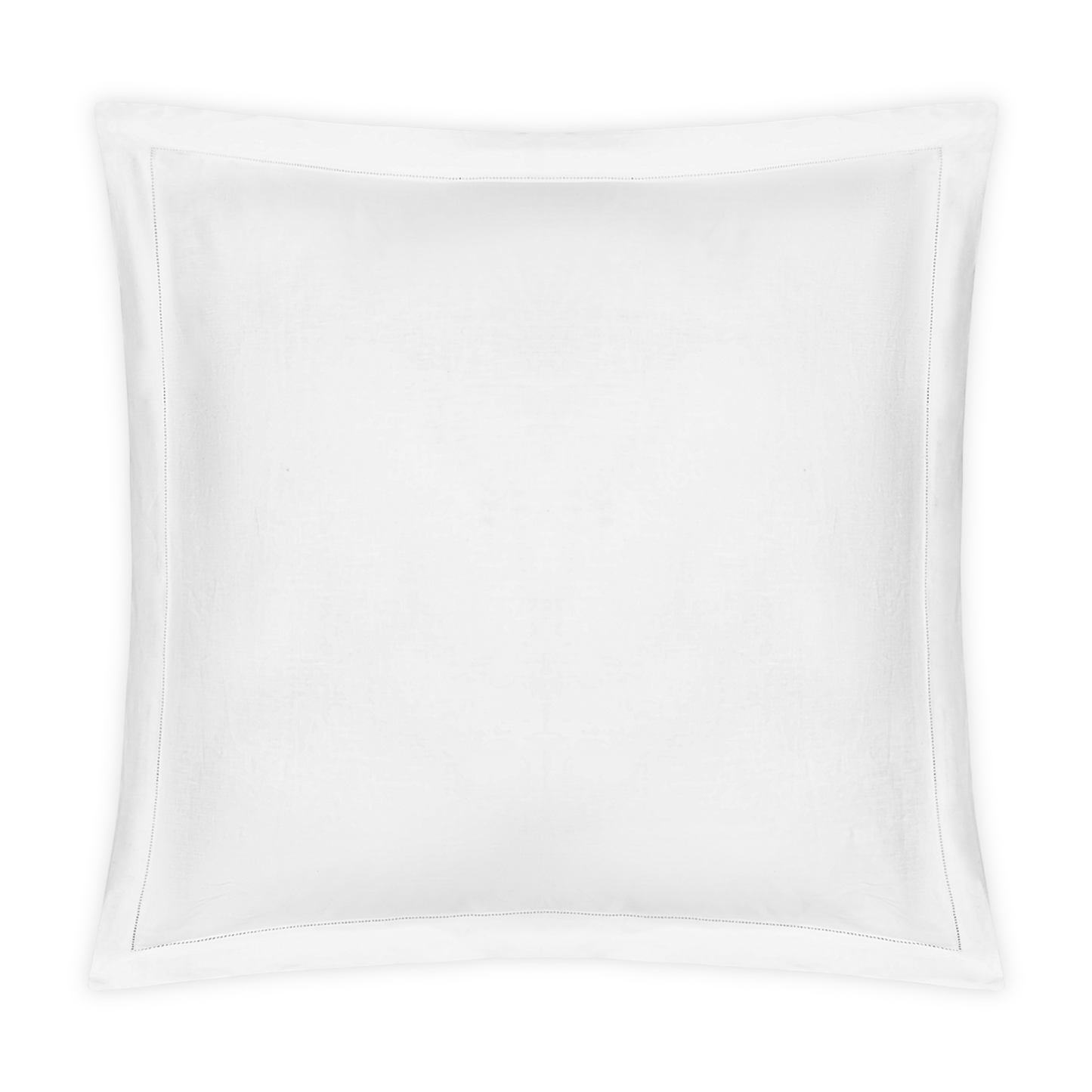 Euro Sham Silo of Matouk Roman Hemstitch Bedding Color White